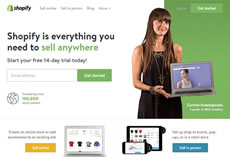 Shopify，一枚簡(jiǎn)潔清新的國(guó)外電子商務(wù)平臺(tái)網(wǎng)站